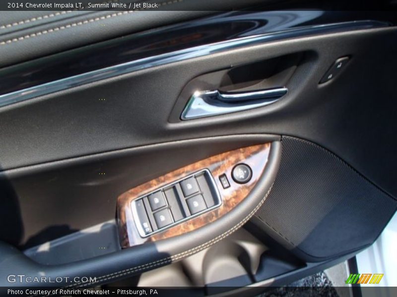 Summit White / Jet Black 2014 Chevrolet Impala LT