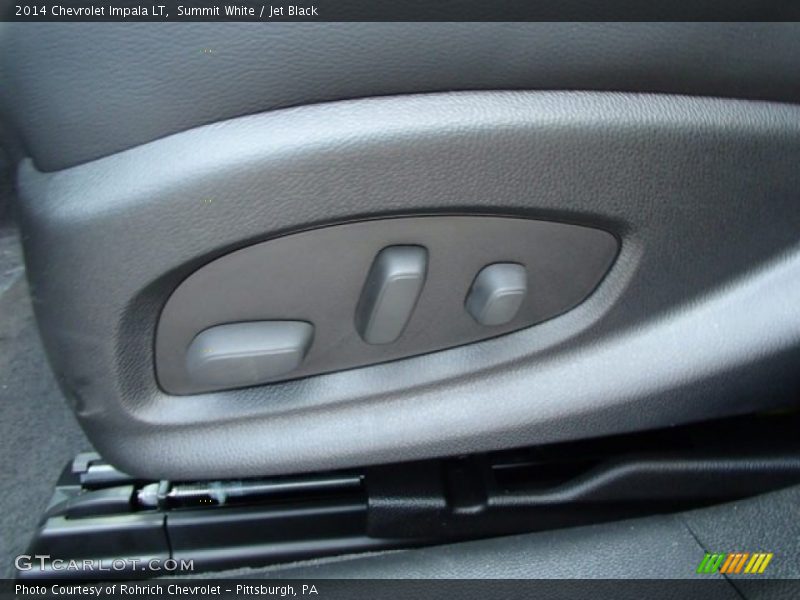 Summit White / Jet Black 2014 Chevrolet Impala LT