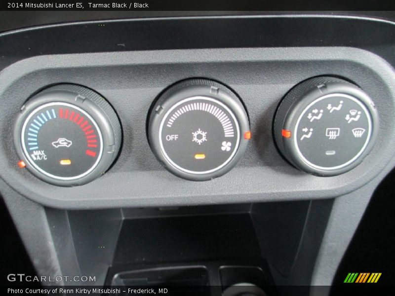 Controls of 2014 Lancer ES