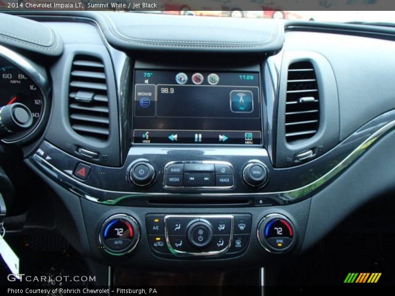 Controls of 2014 Impala LT