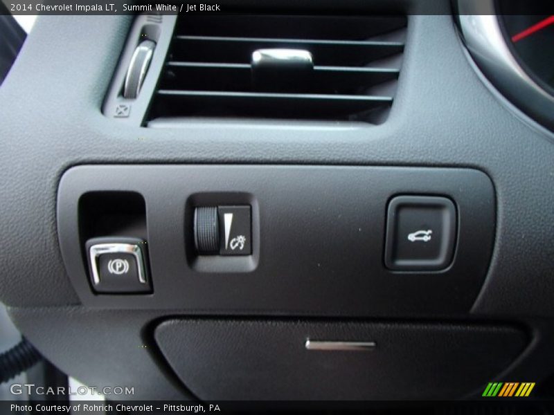 Summit White / Jet Black 2014 Chevrolet Impala LT