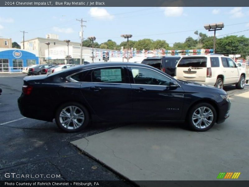 Blue Ray Metallic / Jet Black 2014 Chevrolet Impala LT