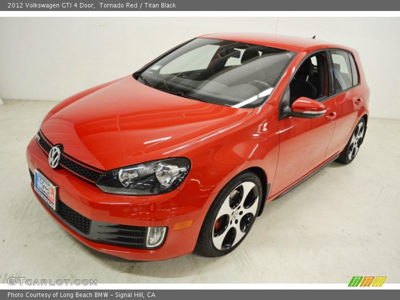 Tornado Red / Titan Black 2012 Volkswagen GTI 4 Door