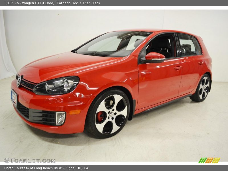 Tornado Red / Titan Black 2012 Volkswagen GTI 4 Door