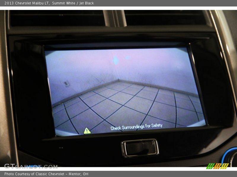 Summit White / Jet Black 2013 Chevrolet Malibu LT