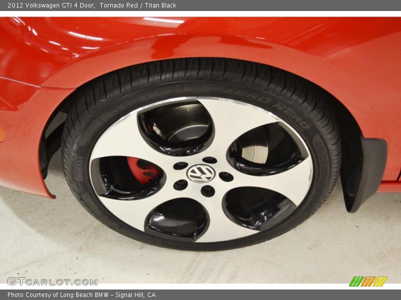 Tornado Red / Titan Black 2012 Volkswagen GTI 4 Door