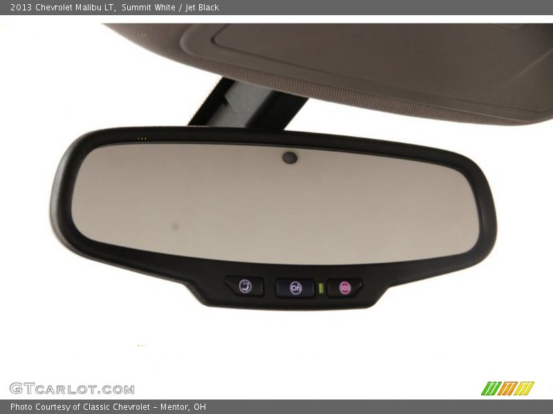 Summit White / Jet Black 2013 Chevrolet Malibu LT