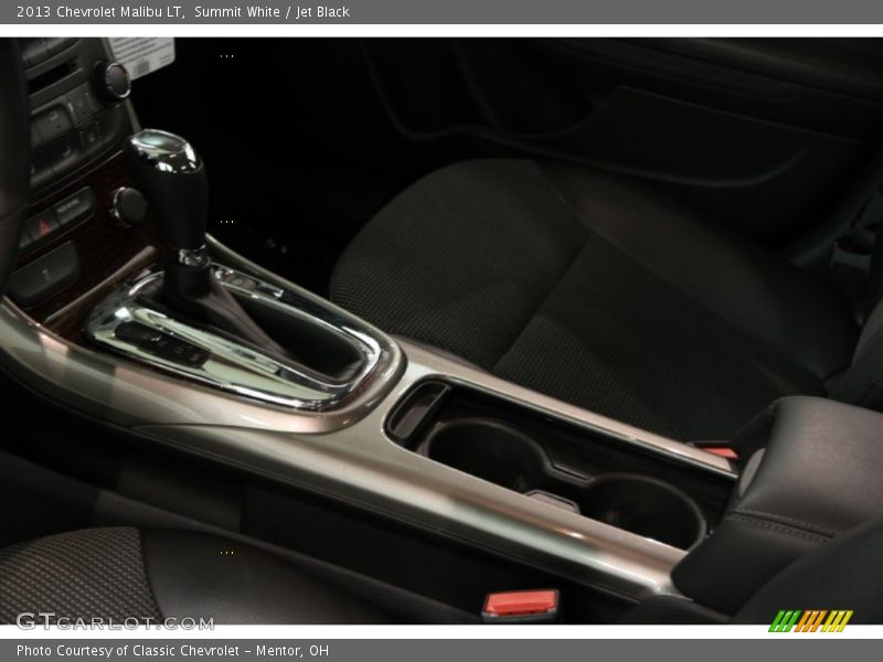 Summit White / Jet Black 2013 Chevrolet Malibu LT