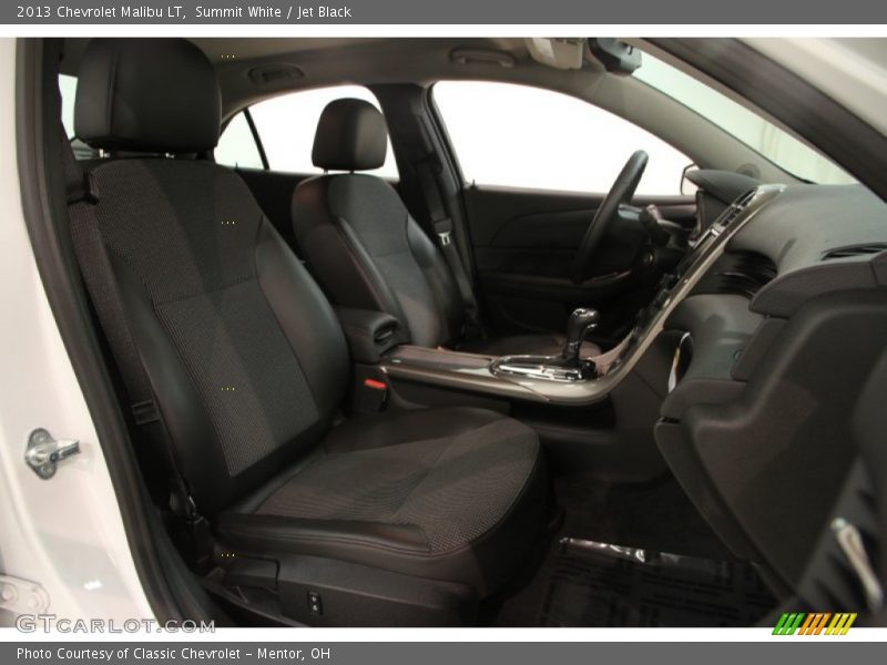 Summit White / Jet Black 2013 Chevrolet Malibu LT