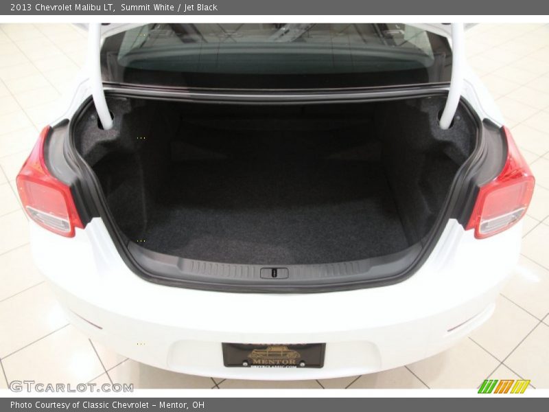 Summit White / Jet Black 2013 Chevrolet Malibu LT