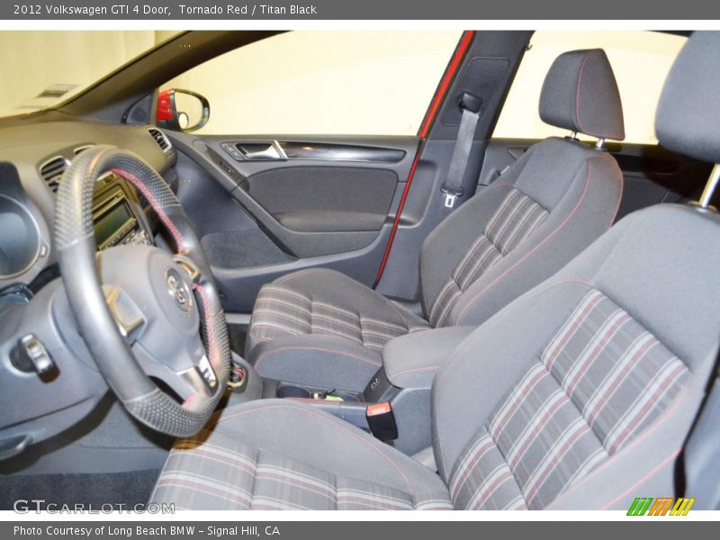 Tornado Red / Titan Black 2012 Volkswagen GTI 4 Door