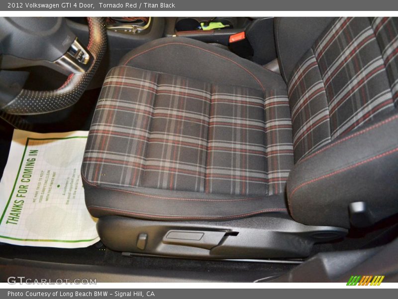 Tornado Red / Titan Black 2012 Volkswagen GTI 4 Door