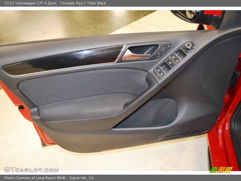 Tornado Red / Titan Black 2012 Volkswagen GTI 4 Door