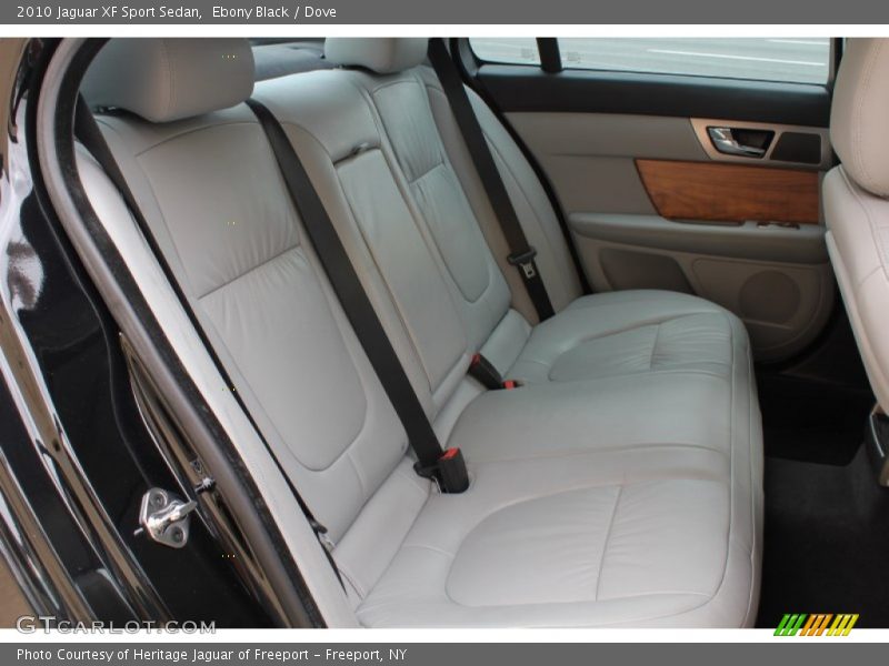 Ebony Black / Dove 2010 Jaguar XF Sport Sedan