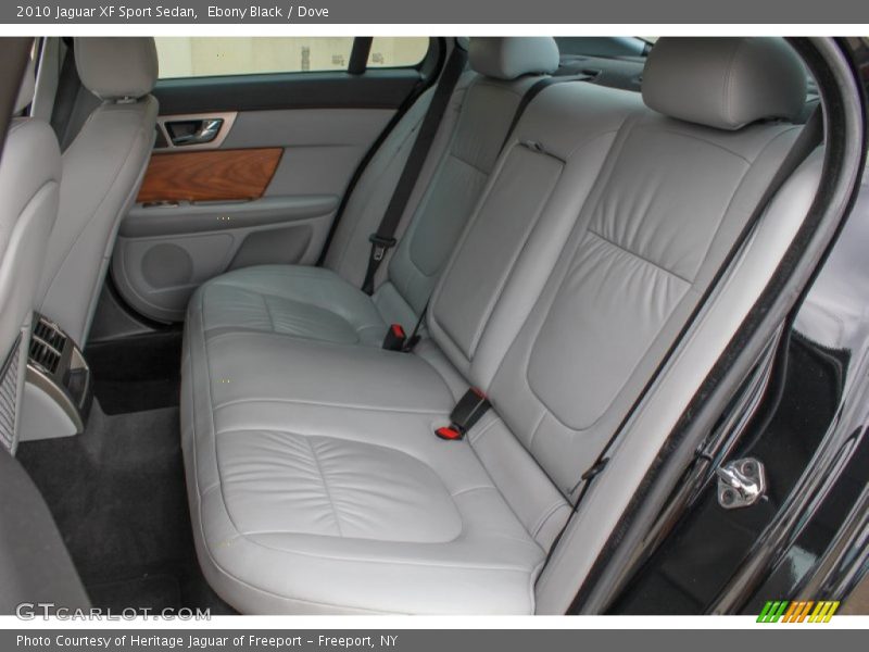 Ebony Black / Dove 2010 Jaguar XF Sport Sedan