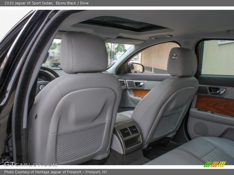 Ebony Black / Dove 2010 Jaguar XF Sport Sedan