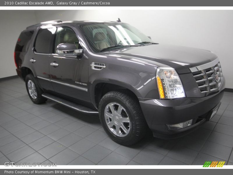 Galaxy Gray / Cashmere/Cocoa 2010 Cadillac Escalade AWD