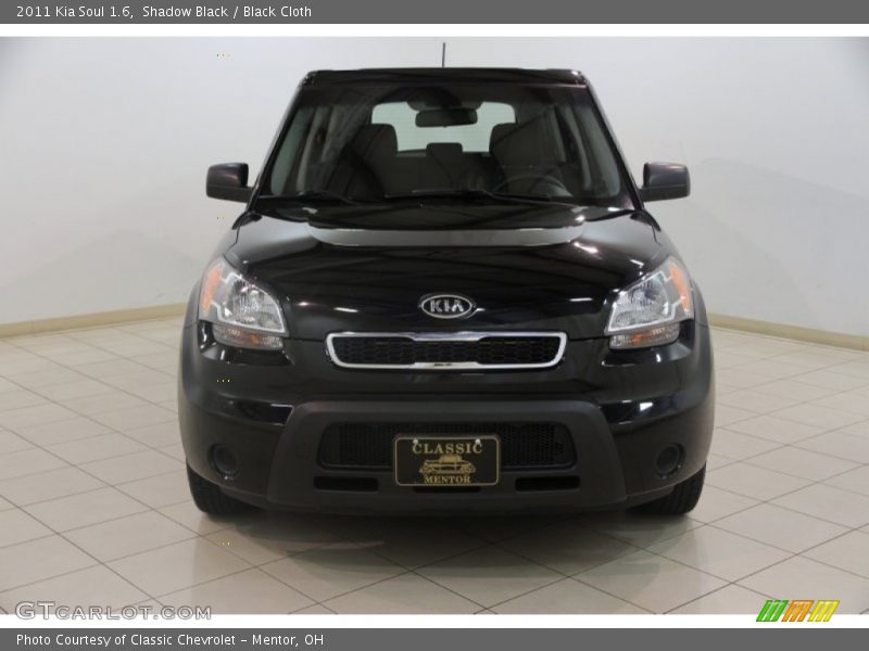 Shadow Black / Black Cloth 2011 Kia Soul 1.6