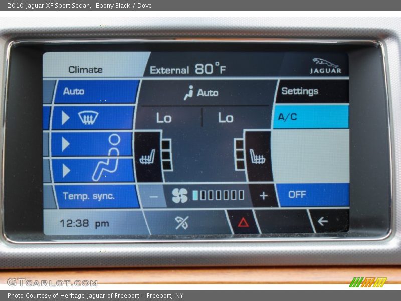Ebony Black / Dove 2010 Jaguar XF Sport Sedan