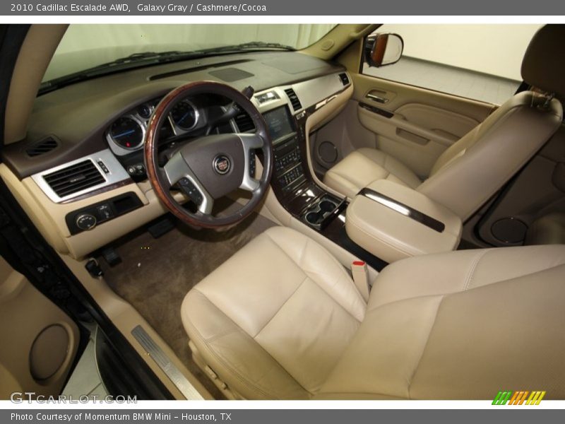 Galaxy Gray / Cashmere/Cocoa 2010 Cadillac Escalade AWD