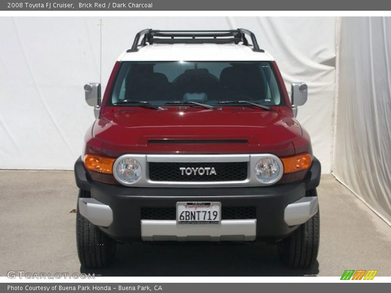 Brick Red / Dark Charcoal 2008 Toyota FJ Cruiser