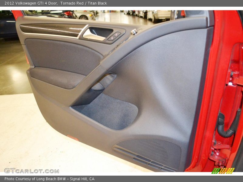 Tornado Red / Titan Black 2012 Volkswagen GTI 4 Door