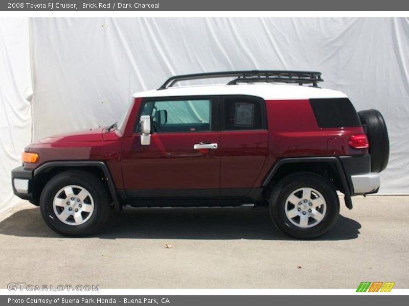 Brick Red / Dark Charcoal 2008 Toyota FJ Cruiser