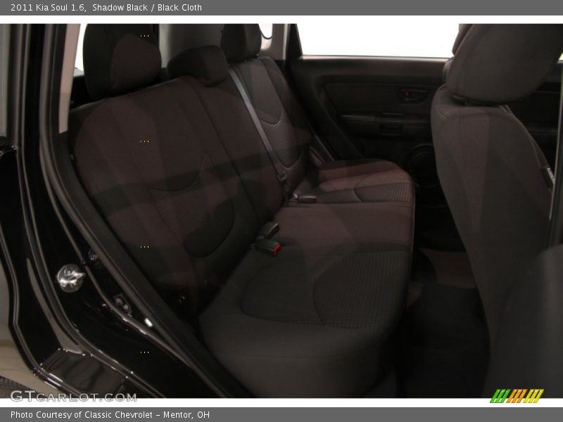 Shadow Black / Black Cloth 2011 Kia Soul 1.6