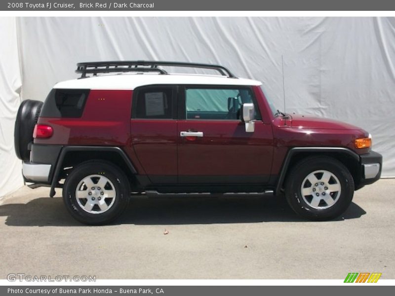 Brick Red / Dark Charcoal 2008 Toyota FJ Cruiser