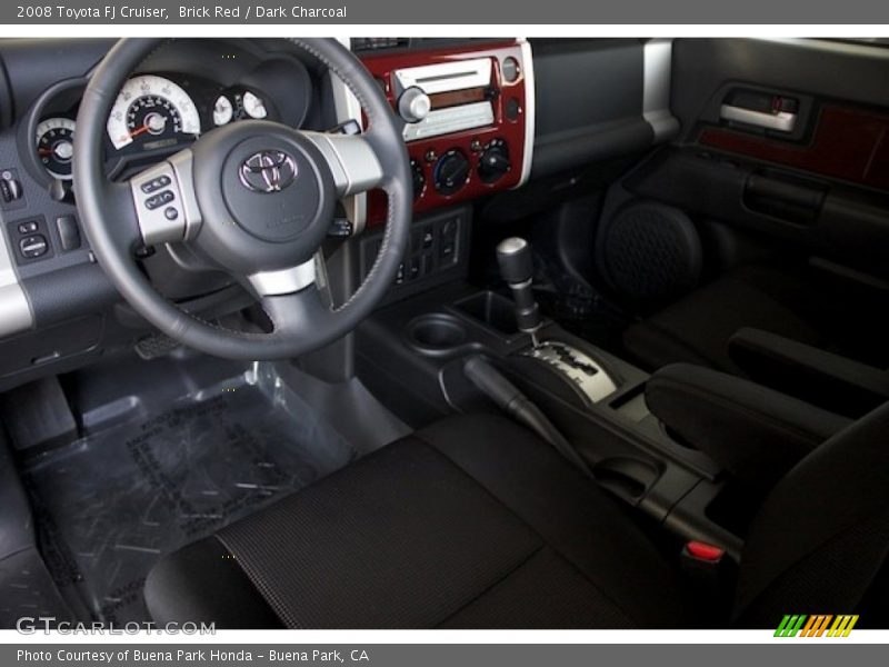 Brick Red / Dark Charcoal 2008 Toyota FJ Cruiser
