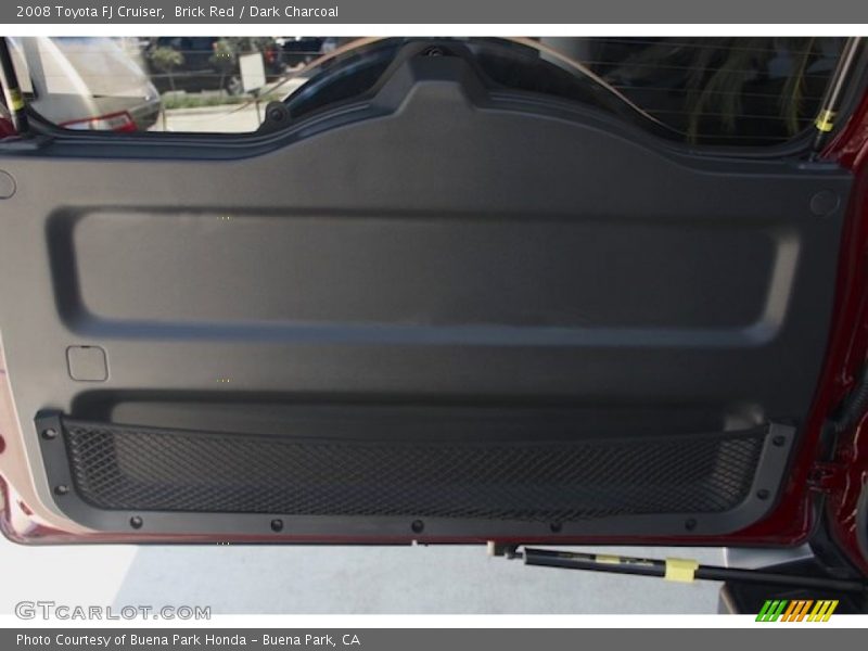 Brick Red / Dark Charcoal 2008 Toyota FJ Cruiser