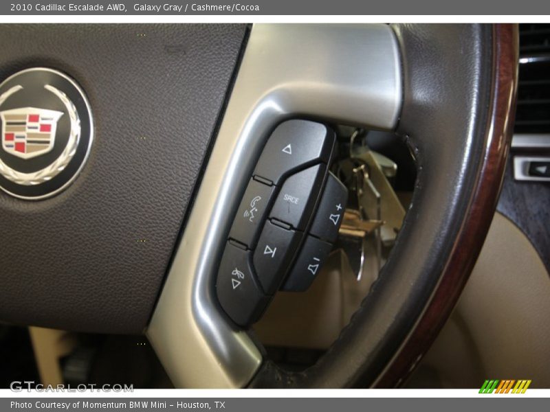 Galaxy Gray / Cashmere/Cocoa 2010 Cadillac Escalade AWD