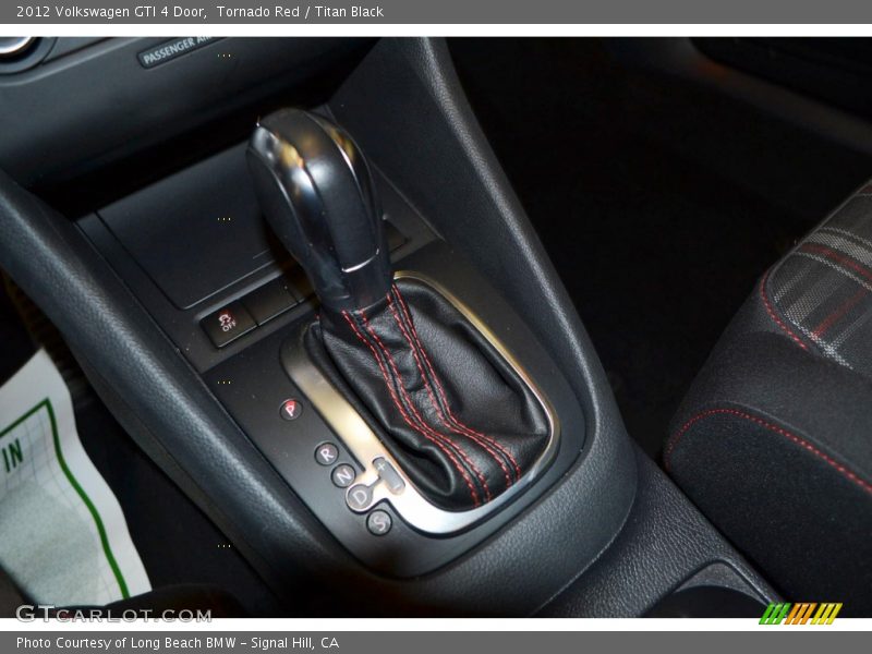 Tornado Red / Titan Black 2012 Volkswagen GTI 4 Door