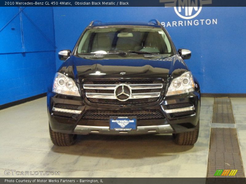 Obsidian Black Metallic / Black 2010 Mercedes-Benz GL 450 4Matic