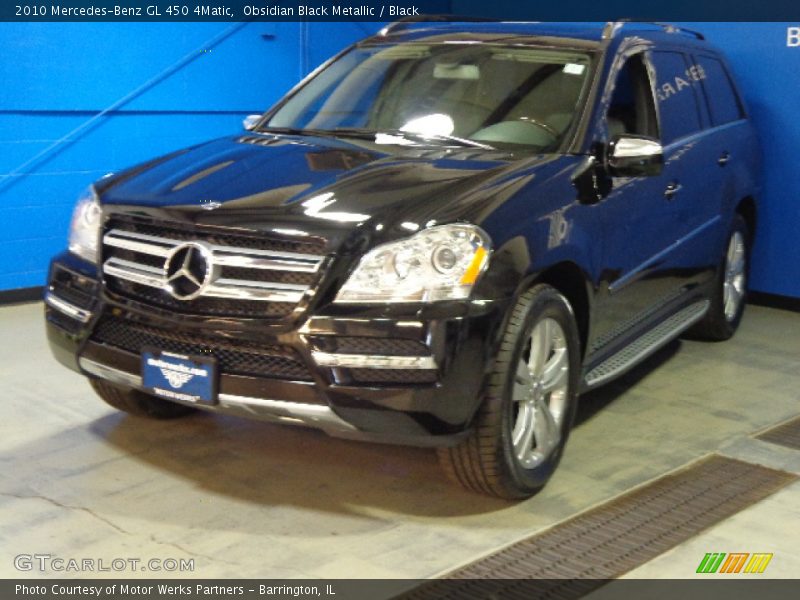 Obsidian Black Metallic / Black 2010 Mercedes-Benz GL 450 4Matic