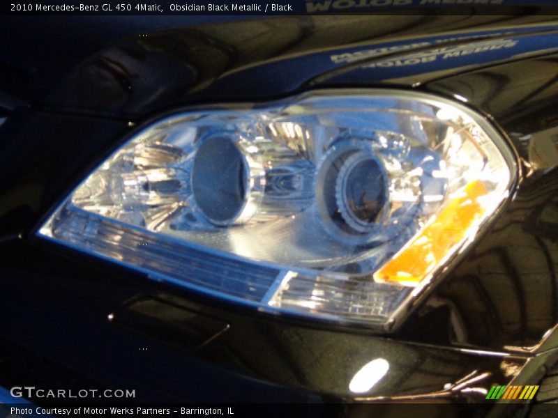 Obsidian Black Metallic / Black 2010 Mercedes-Benz GL 450 4Matic