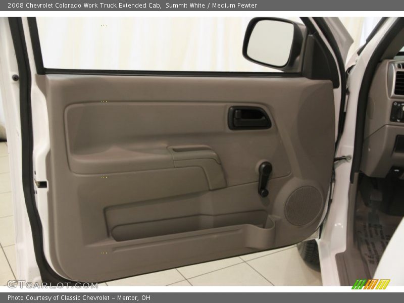 Summit White / Medium Pewter 2008 Chevrolet Colorado Work Truck Extended Cab