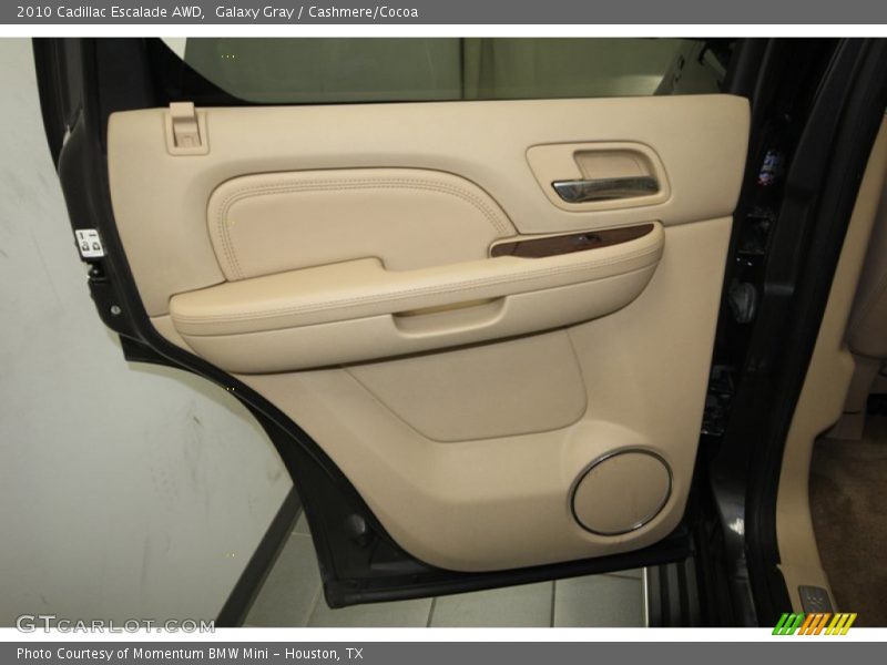 Galaxy Gray / Cashmere/Cocoa 2010 Cadillac Escalade AWD