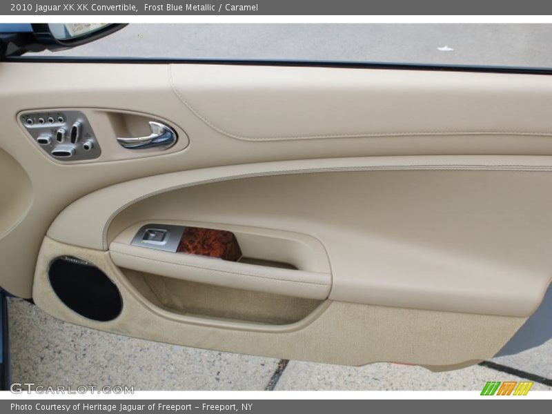 Frost Blue Metallic / Caramel 2010 Jaguar XK XK Convertible