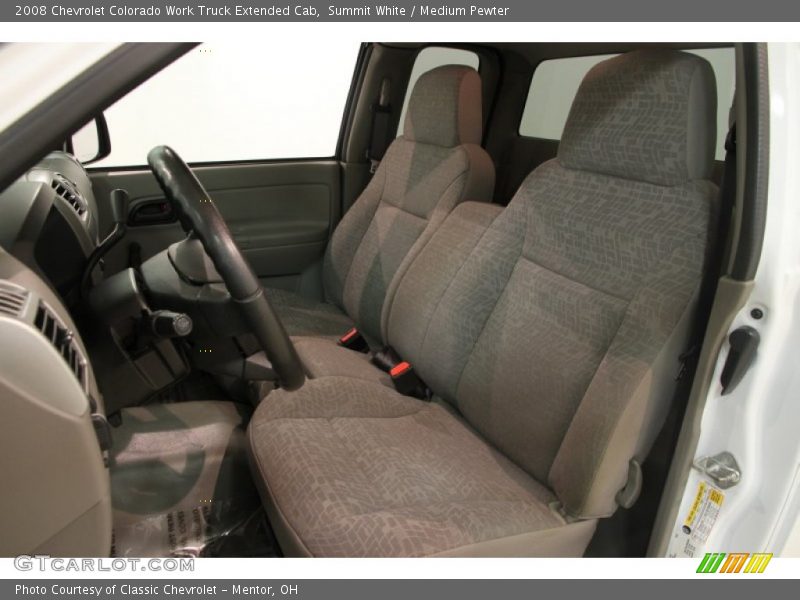 Summit White / Medium Pewter 2008 Chevrolet Colorado Work Truck Extended Cab
