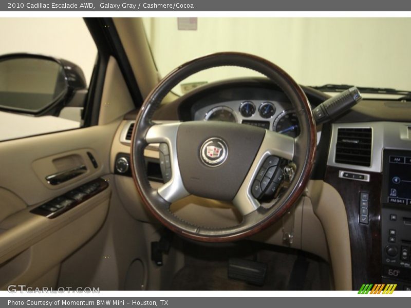 Galaxy Gray / Cashmere/Cocoa 2010 Cadillac Escalade AWD