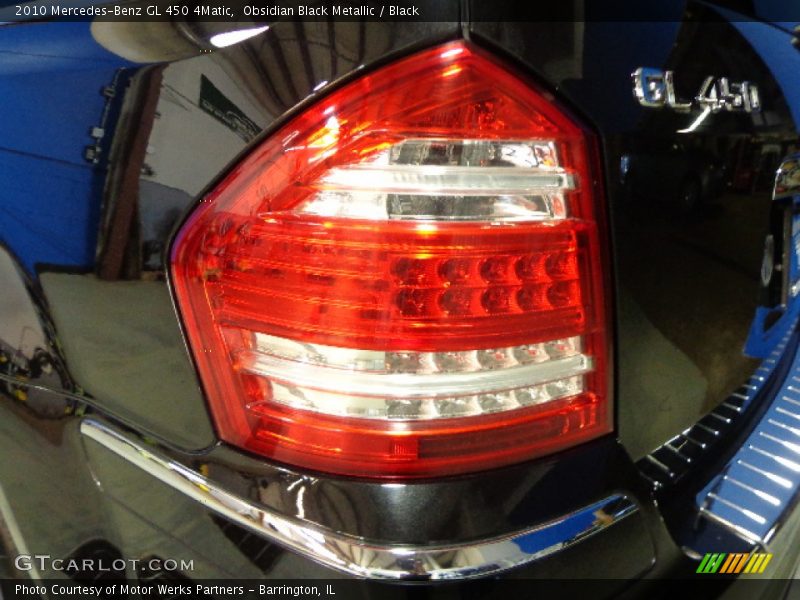 Obsidian Black Metallic / Black 2010 Mercedes-Benz GL 450 4Matic