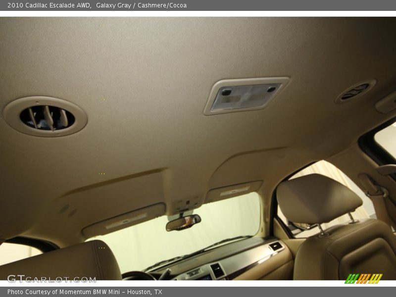 Galaxy Gray / Cashmere/Cocoa 2010 Cadillac Escalade AWD