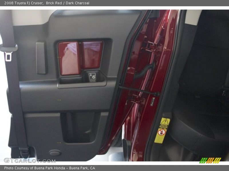 Brick Red / Dark Charcoal 2008 Toyota FJ Cruiser