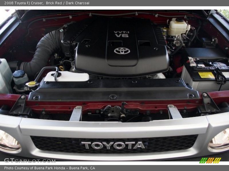 Brick Red / Dark Charcoal 2008 Toyota FJ Cruiser