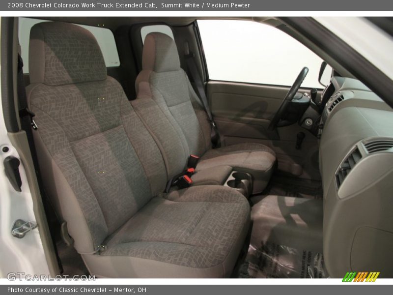Summit White / Medium Pewter 2008 Chevrolet Colorado Work Truck Extended Cab