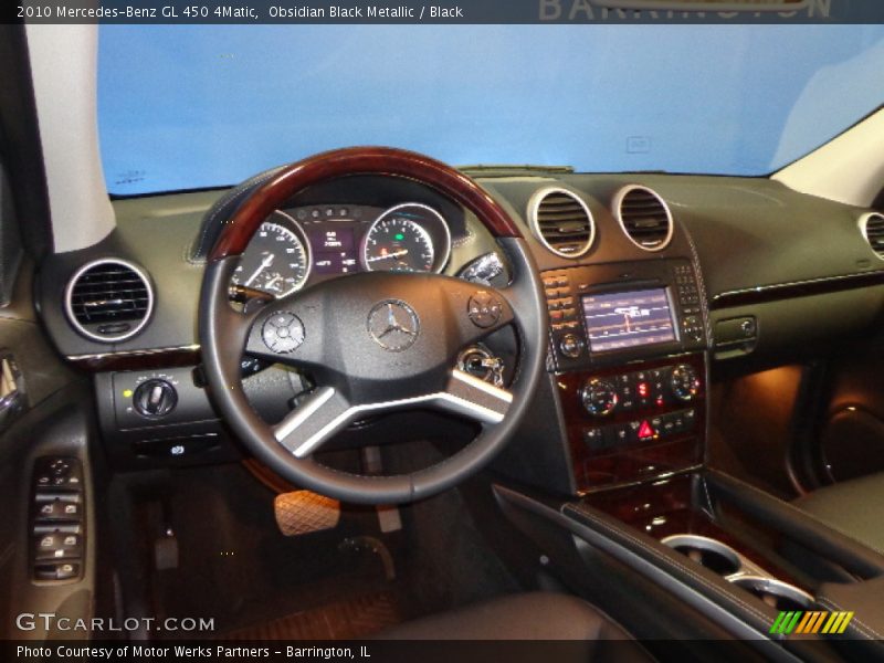 Obsidian Black Metallic / Black 2010 Mercedes-Benz GL 450 4Matic