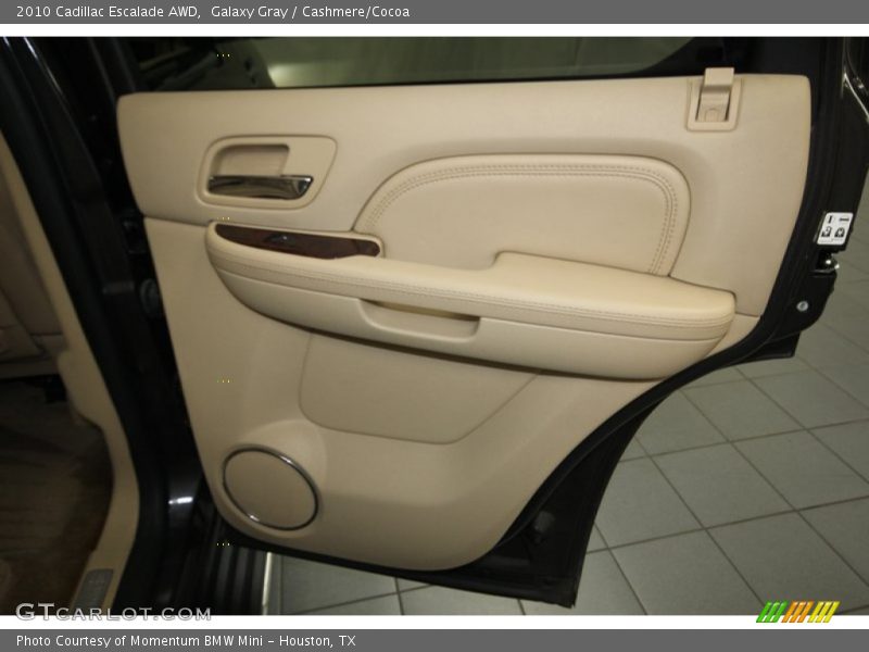 Galaxy Gray / Cashmere/Cocoa 2010 Cadillac Escalade AWD