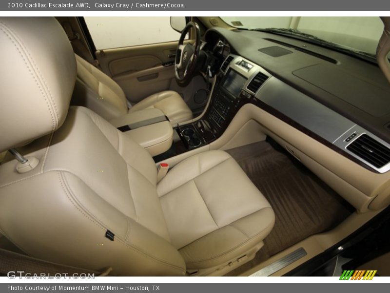 Galaxy Gray / Cashmere/Cocoa 2010 Cadillac Escalade AWD