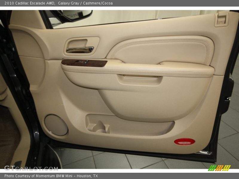Galaxy Gray / Cashmere/Cocoa 2010 Cadillac Escalade AWD